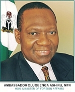 Honourable Minister Foreign Affairs